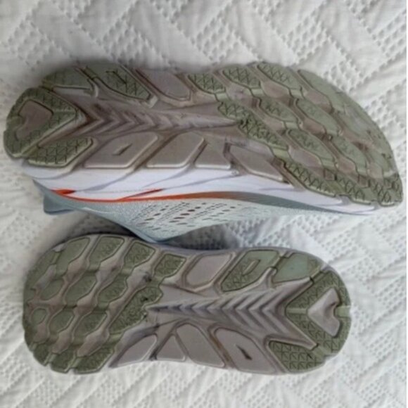 Hoka One One Clifton 8 Woman Lady Size 10 Wide 10D Running Shoes Sneakers - Picture 6 of 10